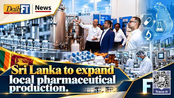 Sri Lanka to expand local pharmaceutical production