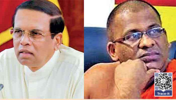 Maithri says misled over Gnanasara Thera pardon
