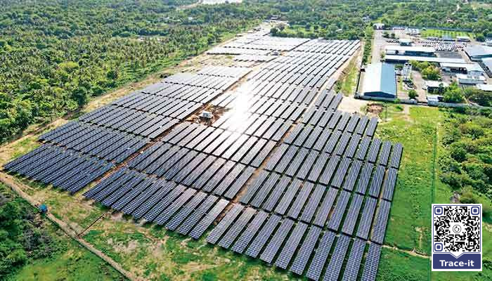 Vidullanka and David Pieris add 10 MW of solar power to national grid