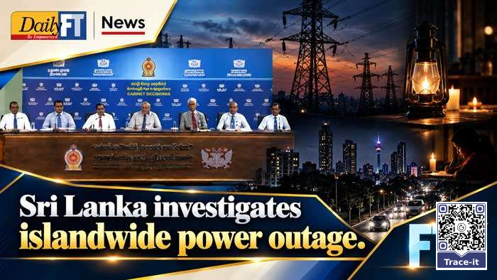 Sri Lanka investigates islandwide power outage