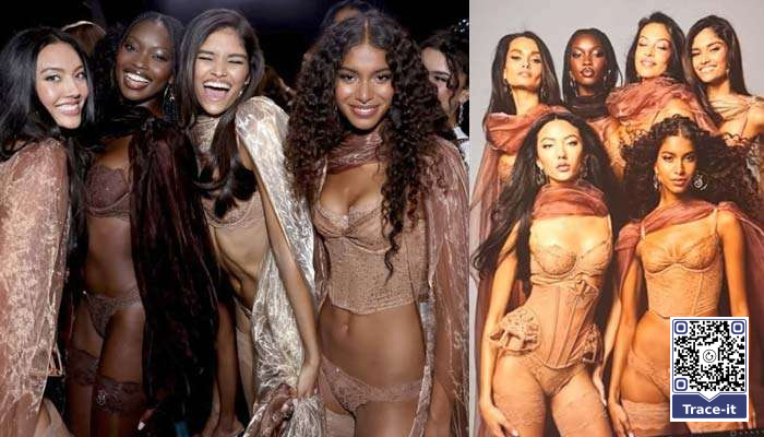 Elina Gunawardana makes her Victoria’s Secret debut, putting Sri Lanka on the global fashion stage