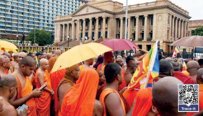 Democracy, monkhood and economy