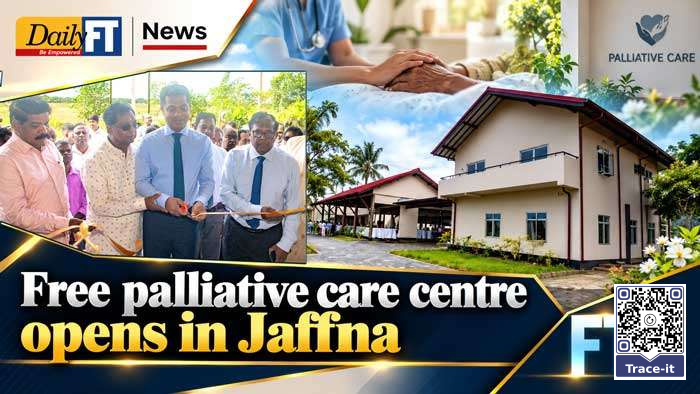 Free palliative care centre opens in Jaffna
