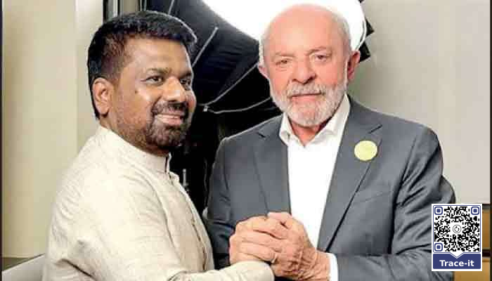 Lula seeks deeper Sri Lanka trade ties as $ 1 b target looms
