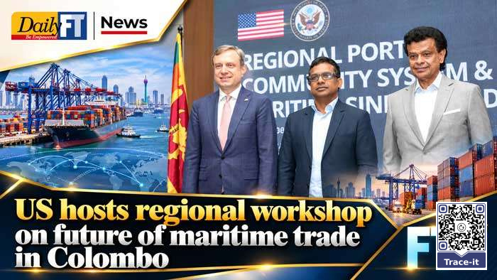 US hosts regional workshop on future of maritime trade in Colombo