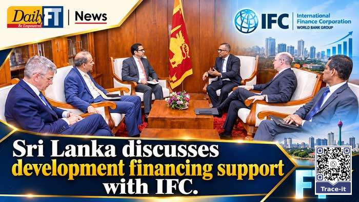 Sri Lanka discusses development financing support with IFC